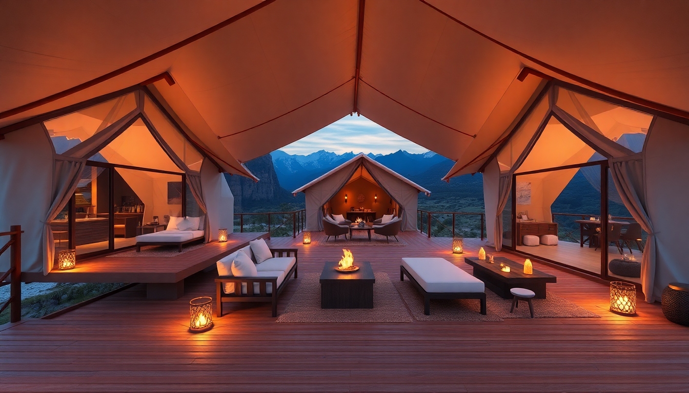 Complejo de glamping